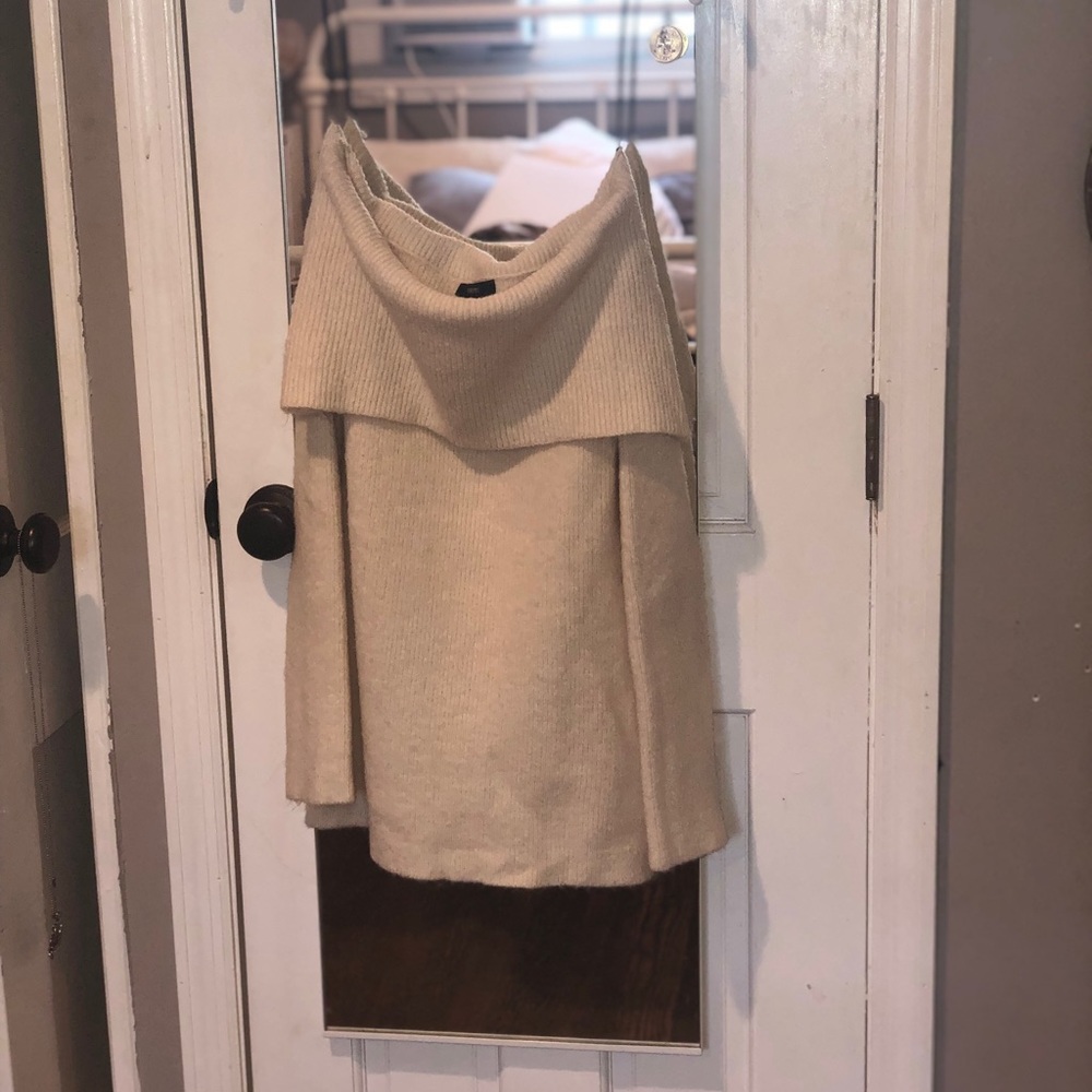 comfy off the shoulder sweater